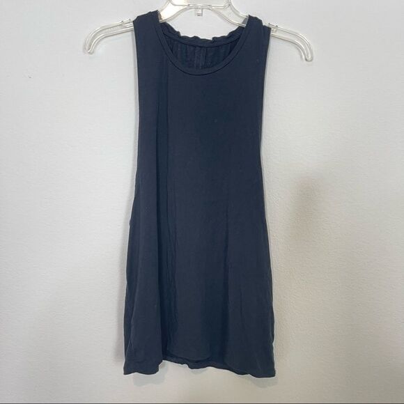 Carbon 38 Keyhole Black Tank Size Small - Picture 1 of 4